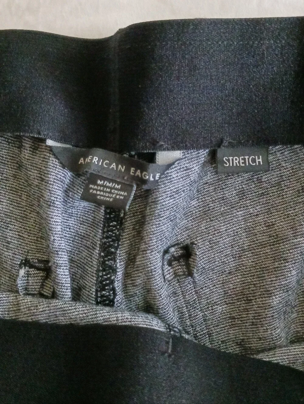 American Eagle Outfitters Black and White Gingham Pants - Picture 4 of 4
